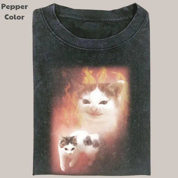 Retro Funny Vintage Grumpy Cat Meme Cringe Funny Dumb Shirt Menswear Womenswear Streetwear T-Shirts, Hoodie, Sweatshirt - T-Shirt, Sweatshirt, Hoodie