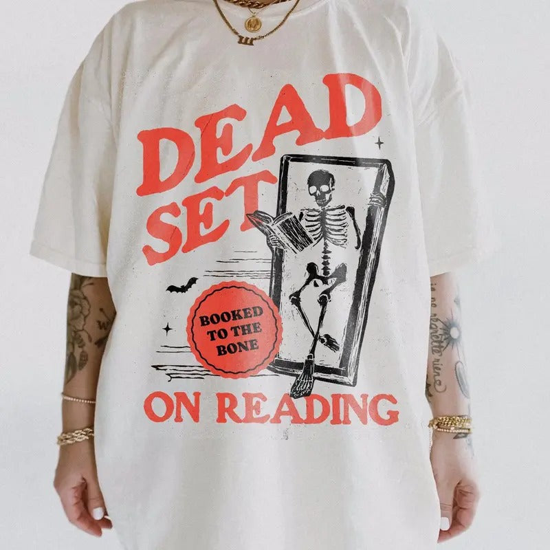Retro Ghost Reading Books Bookish Halloween Teacher Librarian Halloween Halloween Book Lover Halloween Read Peace T-Shirts, Hoodie, Sweatshirt - T-Shirt, Sweatshirt, Hoodie