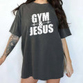 Retro Gym Jesus Comfort Colors Shirt Faith Workout Christian Gym Religious Gym Lovers T-Shirts, Hoodie, Sweatshirt - T-Shirt, Sweatshirt, Hoodie