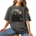Retro Halloween Ghost Heart Hands Funny Ghost Face Vintage 90s Top Streetwear Shirts T-Shirts, Hoodie, Sweatshirt - T-Shirt, Sweatshirt, Hoodie