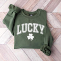 Retro Lucky Cute St Patricks Day Shamrock Irish Shirt Four Leaf Clover St Patricks Day T-Shirts, Hoodie, Sweatshirt - T-Shirt, Sweatshirt, Hoodie
