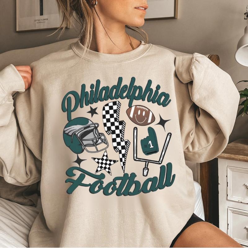 Retro Philadelphia Football Vintage Philadelphia Football Philadelphia T-Shirts, Hoodie, Sweatshirt - T-Shirt, Sweatshirt, Hoodie
