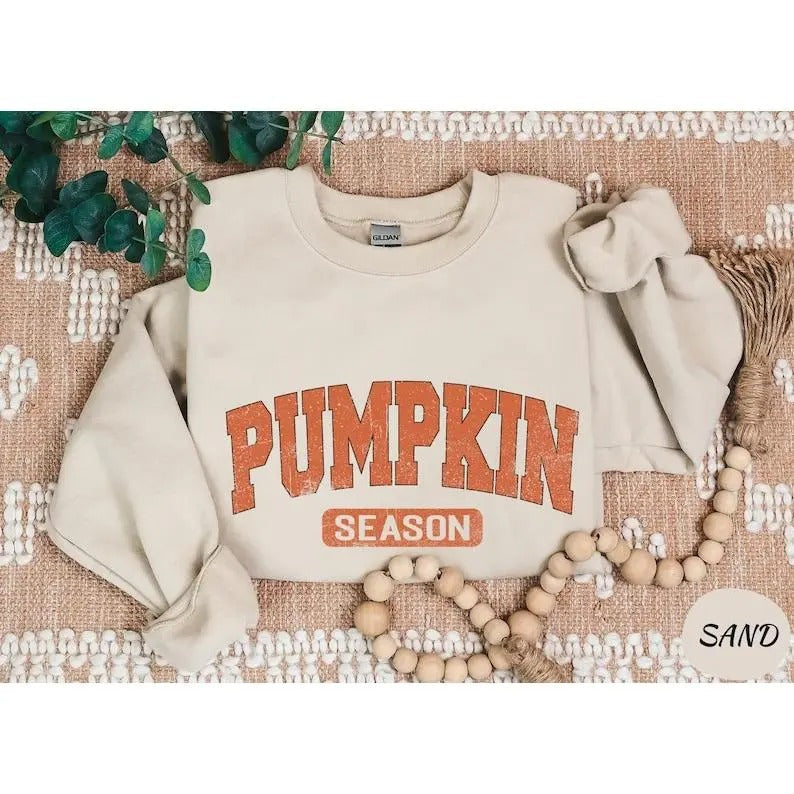 Retro Pumpkin Season Thanksgiving Fall Autumn Cute Fall Halloween T-Shirts, Hoodie, Sweatshirt - T-Shirt, Sweatshirt, Hoodie