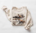 Retro Red Foxes Winter Scene 90s Fox Snowy Forest Wilderness Boho T-Shirts, Hoodie, Sweatshirt - T-Shirt, Sweatshirt, Hoodie