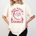 Retro Santa Big Nick Energy Shirt Comfort Colors Funny Santa Humor Tops Season Womenswear T-Shirts, Hoodie, Sweatshirt - T-Shirt, Sweatshirt, Hoodie