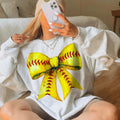Retro Softball Bow Coquette Bow Softball Shirt Mama Mom Softball Mom Coquette Sport Gamer Bow Shirt T-Shirts, Hoodie, Sweatshirt - T-Shirt, Sweatshirt, Hoodie