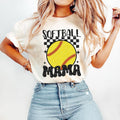 Retro Softball Mama Shirt Softball Sports Retro Mom Cotton T-Shirts, Hoodie, Sweatshirt - T-Shirt, Sweatshirt, Hoodie