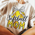 Retro Softball Mama Softball Coquette Bow Softball Mom Sports Mama Game Day T-Shirts, Hoodie, Sweatshirt - T-Shirt, Sweatshirt, Hoodie