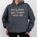 Retro Sorry About Your Fragile Strong Hooded Rights Funny Empowerment Tops Soft Long Sleeve Casual Womenswear T-Shirts, Hoodie, Sweatshirt - T-Shirt, Sweatshirt, Hoodie