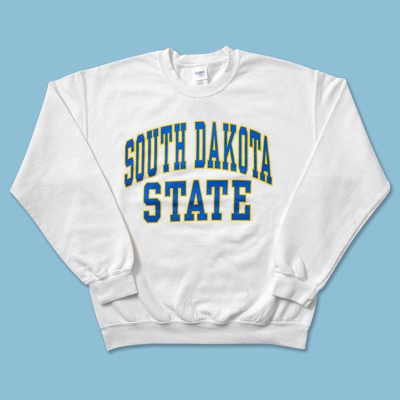 Retro South Dakota State Old School Cotton Menswear T-Shirts, Hoodie, Sweatshirt - T-Shirt, Sweatshirt, Hoodie