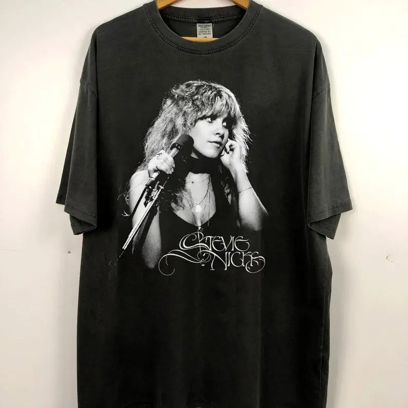 Retro Stevie Nicks Tour Shirt Stevie Nicks 2024 Tour Shirt Stevie Nicks Concert Trending Shirt Fans Cotton Menswear Fit T-Shirts, Hoodie, Sweatshirt - T-Shirt, Sweatshirt, Hoodie