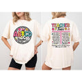 Retro Teacher Tour Comfort Color Shirt Abcd Teacher Tour Back School Elementary School Teacher Shirts First Day School Latarshia Grant Top Womenswear T-Shirts, Hoodie, Sweatshirt - T-Shirt, Sweatshirt, Hoodie