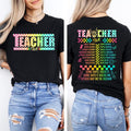 Retro Teacher Tour Shirt ABCD Teacher Tour Back School Elementary School Teacher Shirts First Day School We Are Back T-Shirts, Hoodie, Sweatshirt - T-Shirt, Sweatshirt, Hoodie