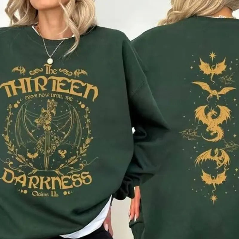 Retro Thirteen Throne Glass Shirt Darkness Claim Us Bookish Reader T-Shirts, Hoodie, Sweatshirt - T-Shirt, Sweatshirt, Hoodie