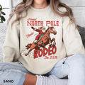 Retro Western North Pole Rodeo Western Shirt Cute Country Shirt Cowboy Santa Soft Cotton Shirt Him Her T-Shirts, Hoodie, Sweatshirt - T-Shirt, Sweatshirt, Hoodie