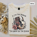 Retro Western Shirt Vintage Rodeo Comfy Country Might Be Problem Shirt 3SW9P T-Shirts, Hoodie, Sweatshirt - T-Shirt, Sweatshirt, Hoodie