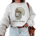 Retro White Turkey Animal Lover Hunting Turkey Vintage Fall Gobbler T-Shirts, Hoodie, Sweatshirt - T-Shirt, Sweatshirt, Hoodie