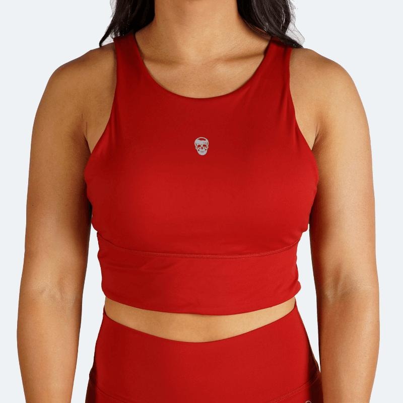 Revive High Neck Supportive Bra Red Plain Summer T-Shirts, Hoodie, Sweatshirt - T-Shirt, Sweatshirt, Hoodie