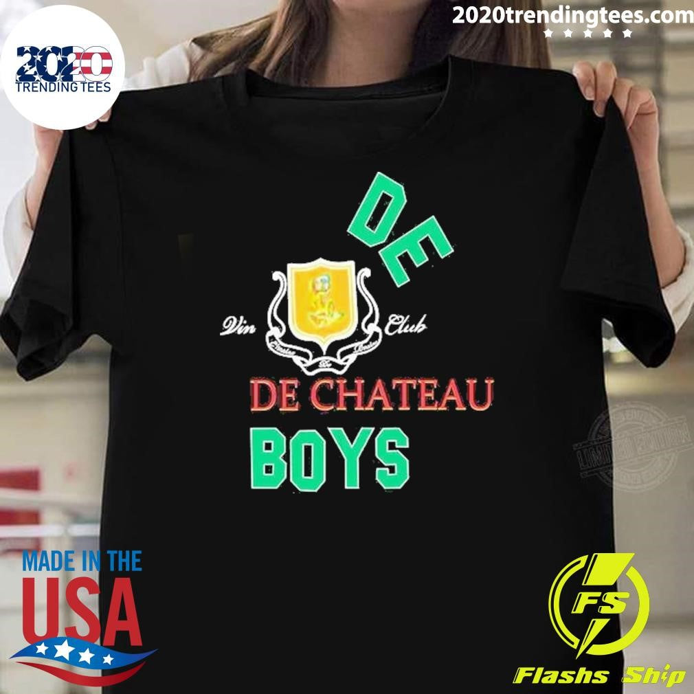 Rhude Wine Club De Chateau Boys Shirt Unisex T-shirt, Sweatshirt, Hoodie, Long Sleeve Tee - T-Shirt, Sweatshirt, Hoodie