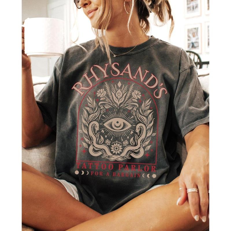 Rhysand'S Tattoo Parlor ACOTAR T-Shirts, Hoodie, Sweatshirt - T-Shirt, Sweatshirt, Hoodie