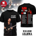 Ricardo Arjona Lo que el SECO no dijo Tour USA 2026 Two Sided Shirt Unisex T-shirt, Sweatshirt, Hoodie, Long Sleeve Tee - T-Shirt, Sweatshirt, Hoodie