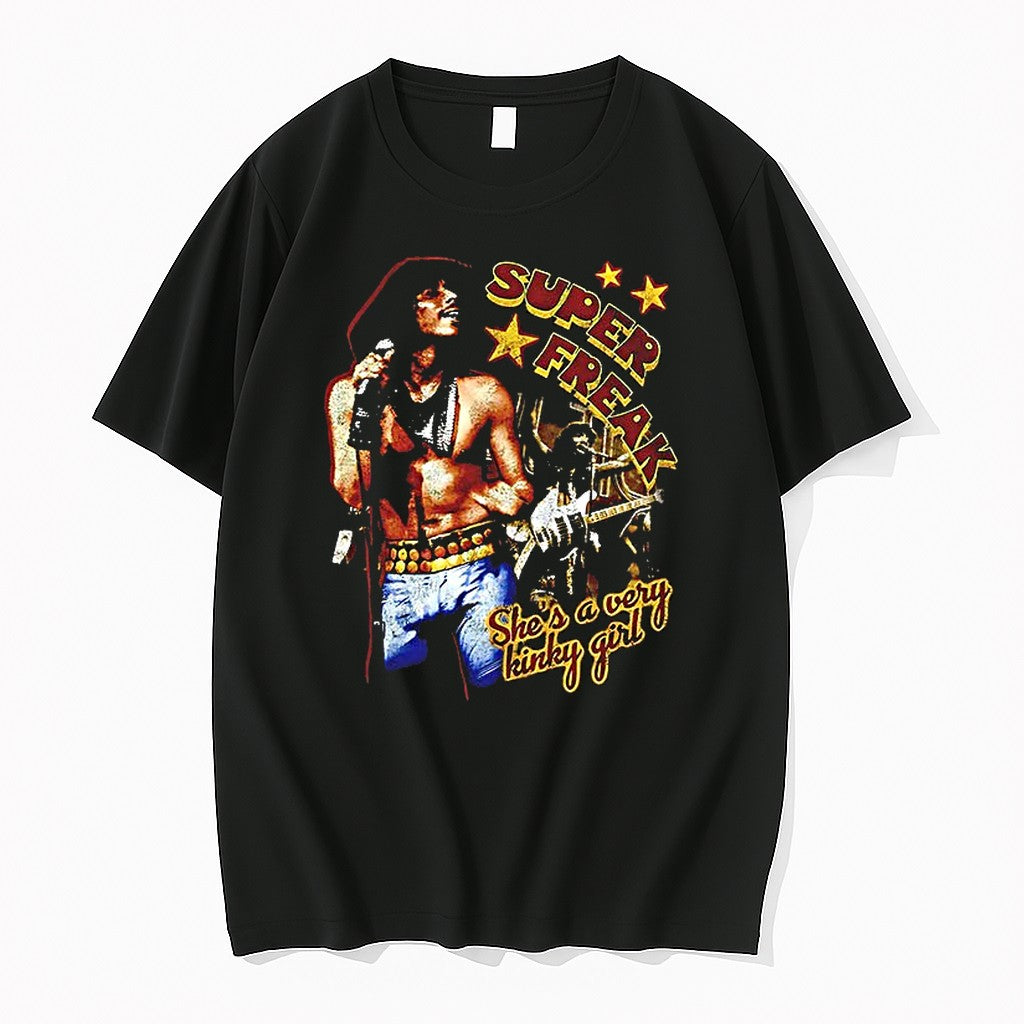Rick James Super Freak Shes A Very Kinky Girl Tshirts Sweater Hoodie Jpg Unisex T-shirt, Sweatshirt, Hoodie, Long Sleeve Tee - T-Shirt, Sweatshirt, Hoodie