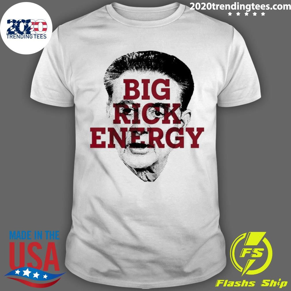 Rick Pitino Big Rick Energy Shirt Unisex T-shirt, Sweatshirt, Hoodie, Long Sleeve Tee - T-Shirt, Sweatshirt, Hoodie
