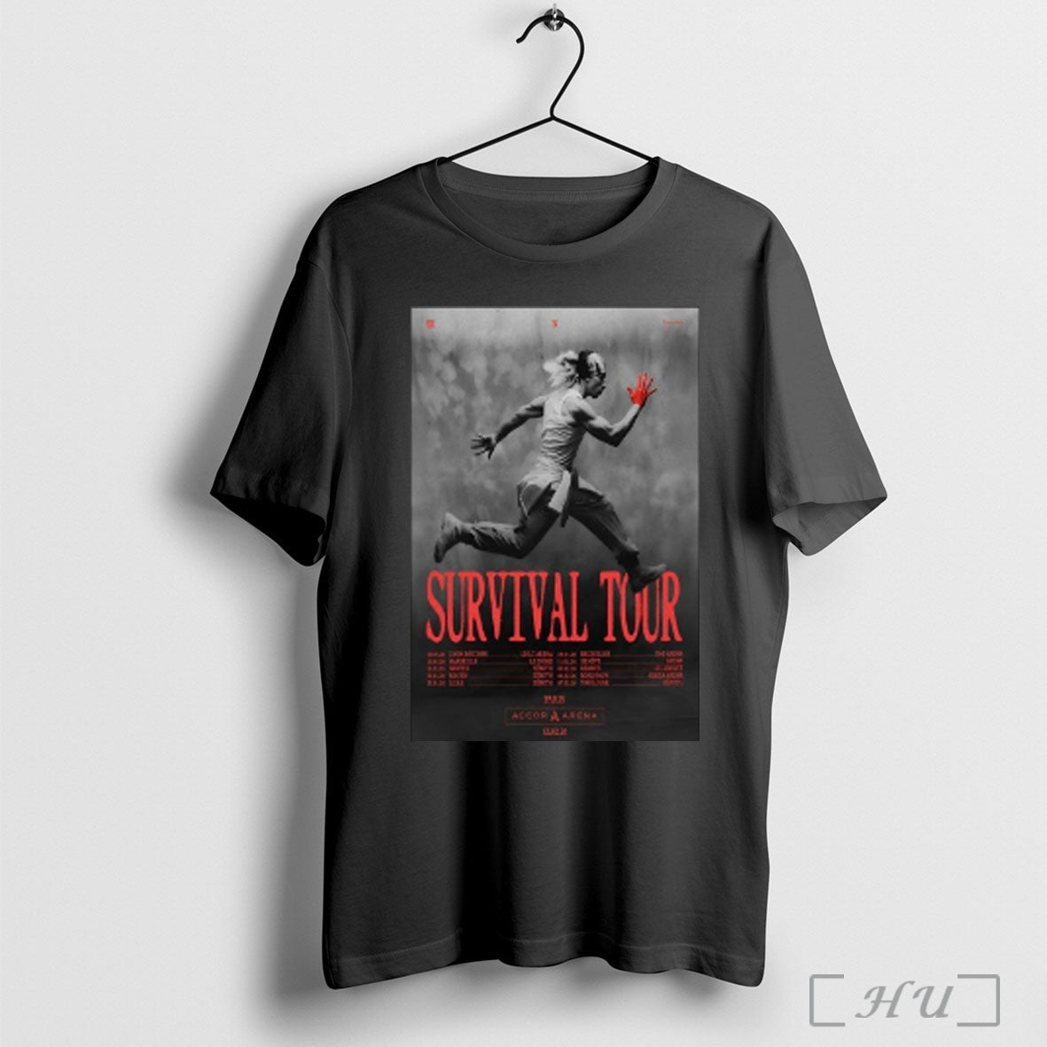 Riles Survival Tour Arenas 2026 Dates T Shirt Unisex T-shirt, Sweatshirt, Hoodie, Long Sleeve Tee - T-Shirt, Sweatshirt, Hoodie