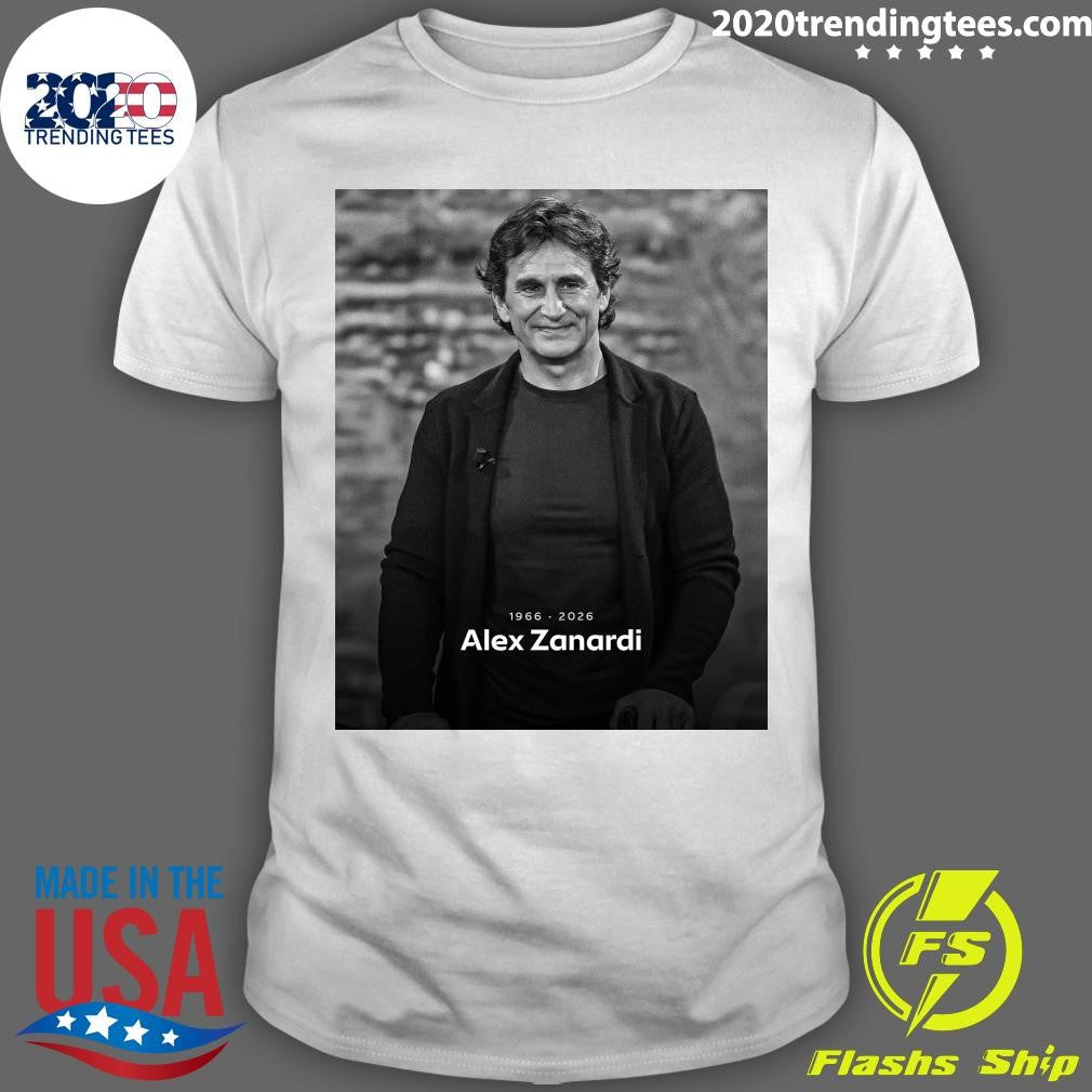 Rip Alex Zanardi 1966-2026 Shirt Unisex T-shirt, Sweatshirt, Hoodie, Long Sleeve Tee - T-Shirt, Sweatshirt, Hoodie