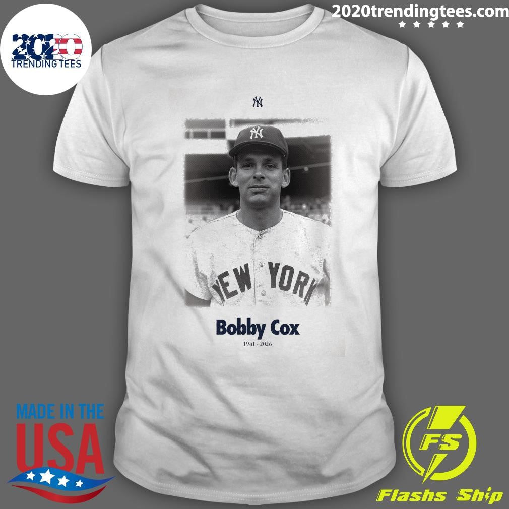 Rip Bobby Cox 1941-2026 Shirt Unisex T-shirt, Sweatshirt, Hoodie, Long Sleeve Tee - T-Shirt, Sweatshirt, Hoodie