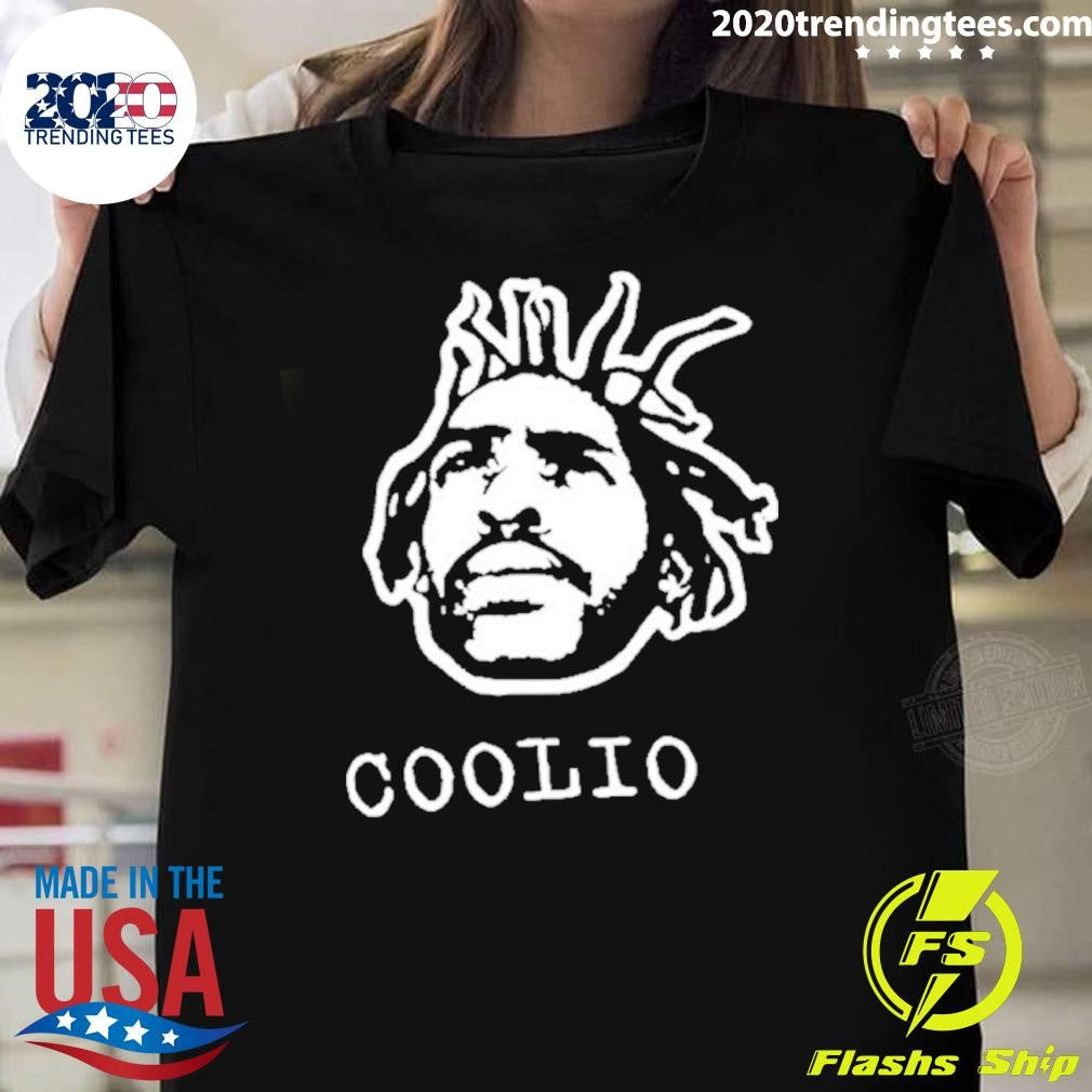 Rip Coolio 1963 Art Shirt Unisex T-shirt, Sweatshirt, Hoodie, Long Sleeve Tee - T-Shirt, Sweatshirt, Hoodie