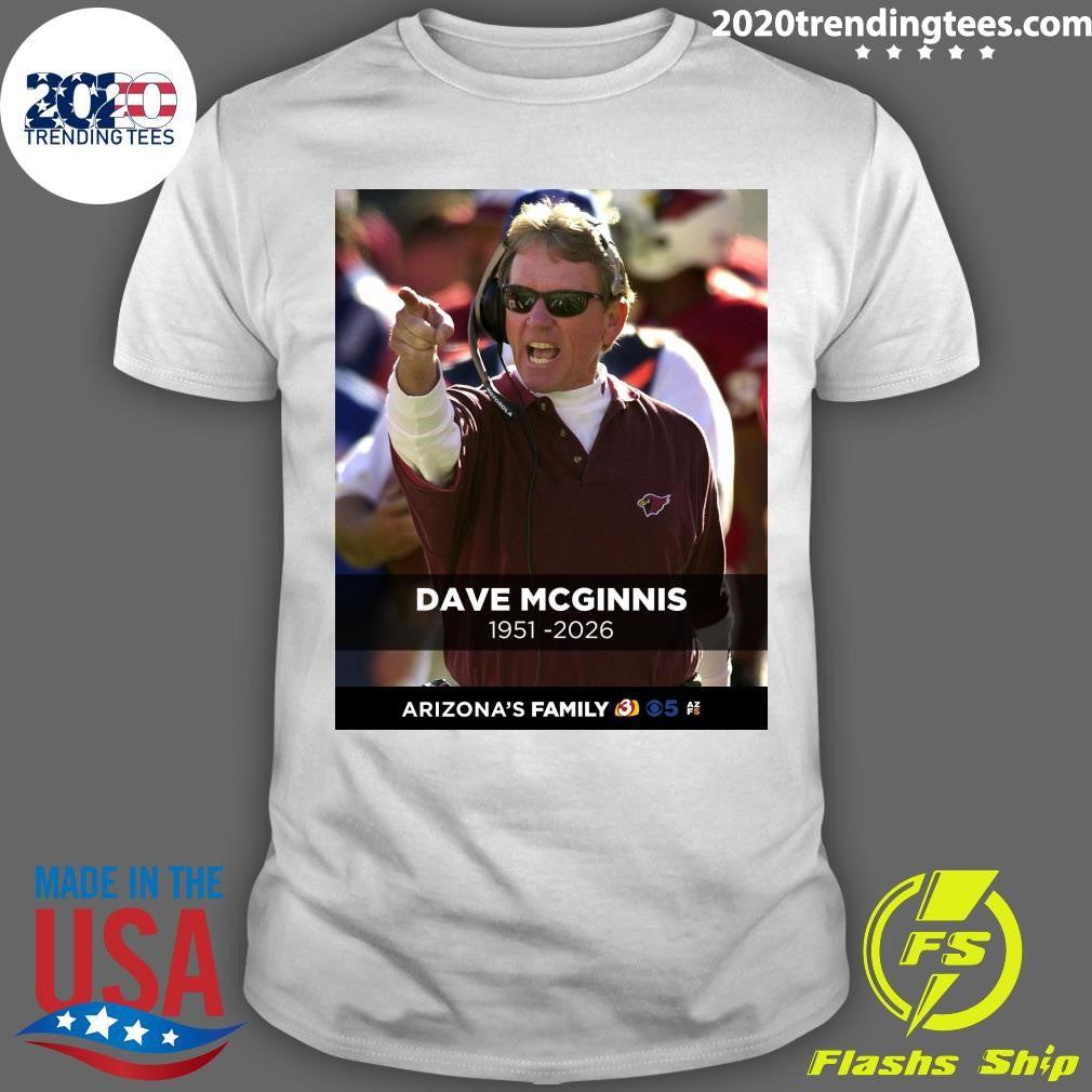 Rip Former Cardinals Head Coach Dave Mcginnis 1951-2026 Shirt Unisex T-shirt, Sweatshirt, Hoodie, Long Sleeve Tee - T-Shirt, Sweatshirt, Hoodie