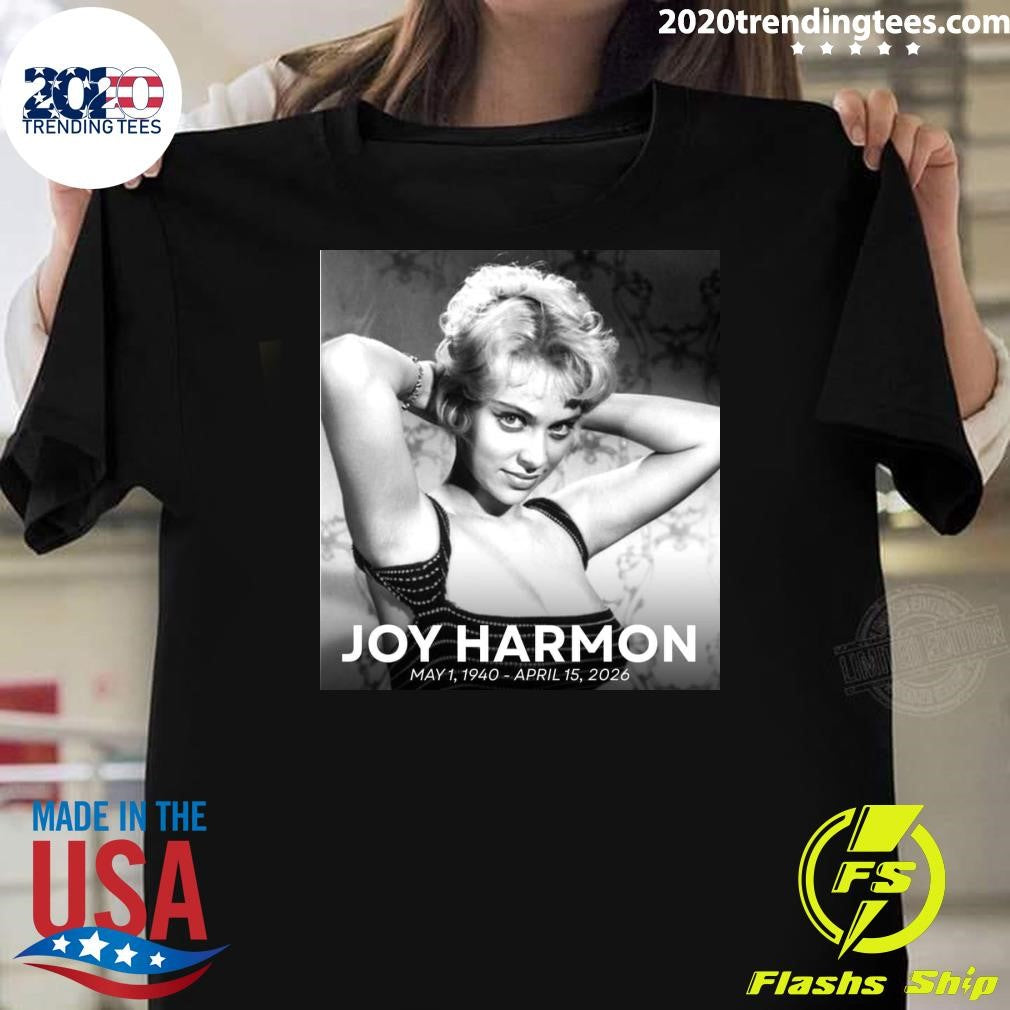 Rip Joy Harmon 1940-2026 Shirt Unisex T-shirt, Sweatshirt, Hoodie, Long Sleeve Tee - T-Shirt, Sweatshirt, Hoodie