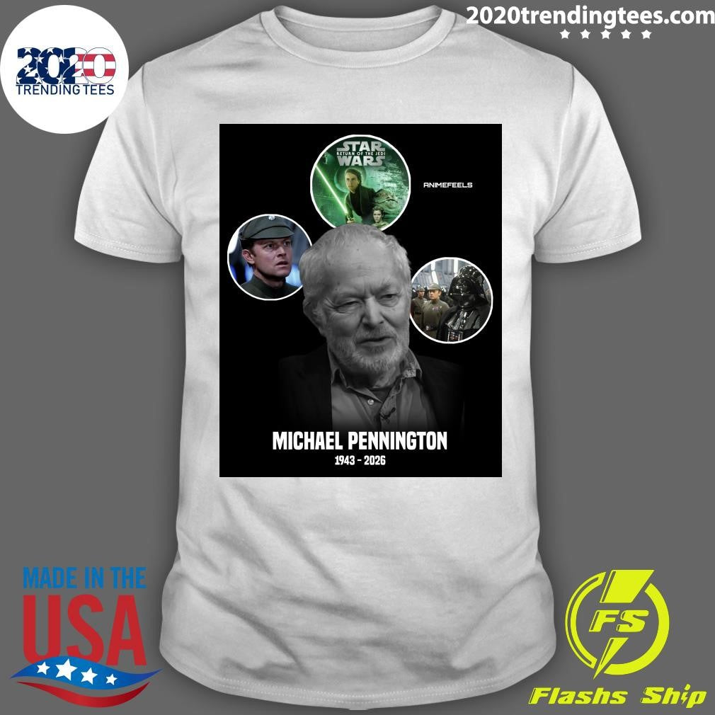 Rip Michael Pennington 1943-2026 Shirt Unisex T-shirt, Sweatshirt, Hoodie, Long Sleeve Tee - T-Shirt, Sweatshirt, Hoodie