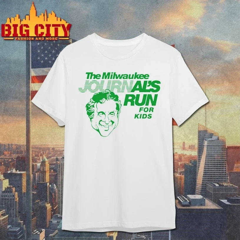 Rob Mcelhenney The Milwaukee Journals Run For Kids shirt Unisex T-shirt, Sweatshirt, Hoodie, Long Sleeve Tee - T-Shirt, Sweatshirt, Hoodie