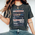 Rock Cassettes Tape Printed Rock Bands Shirt Vintage Feel T-Shirts, Hoodie, Sweatshirt - T-Shirt, Sweatshirt, Hoodie