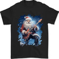 Rock Santa Playing Electric Guitar Xmas 100% Cotton Made USA T-Shirts, Hoodie, Sweatshirt - T-Shirt, Sweatshirt, Hoodie