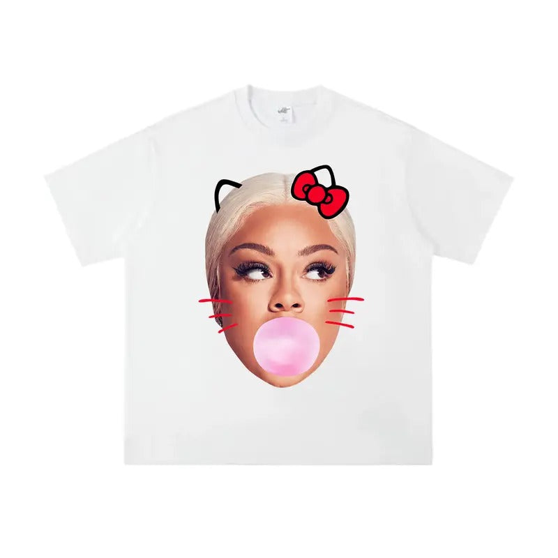 Rock Big Lattooo Red Kitty Bubble Gum Rap T-Shirts, Hoodie, Sweatshirt - T-Shirt, Sweatshirt, Hoodie