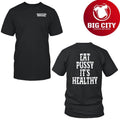 Rockstar Eat Pussy It’s Healthy Two Sided Shirt Unisex T-shirt, Sweatshirt, Hoodie, Long Sleeve Tee - T-Shirt, Sweatshirt, Hoodie