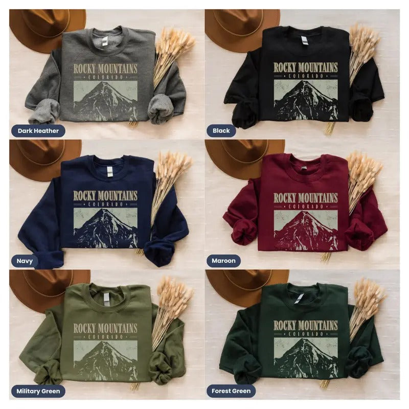 Rocky Mountains Colorado Colorado Mountains Hiking Rocky Mountains Shirt Mountain T-Shirts, Hoodie, Sweatshirt - T-Shirt, Sweatshirt, Hoodie