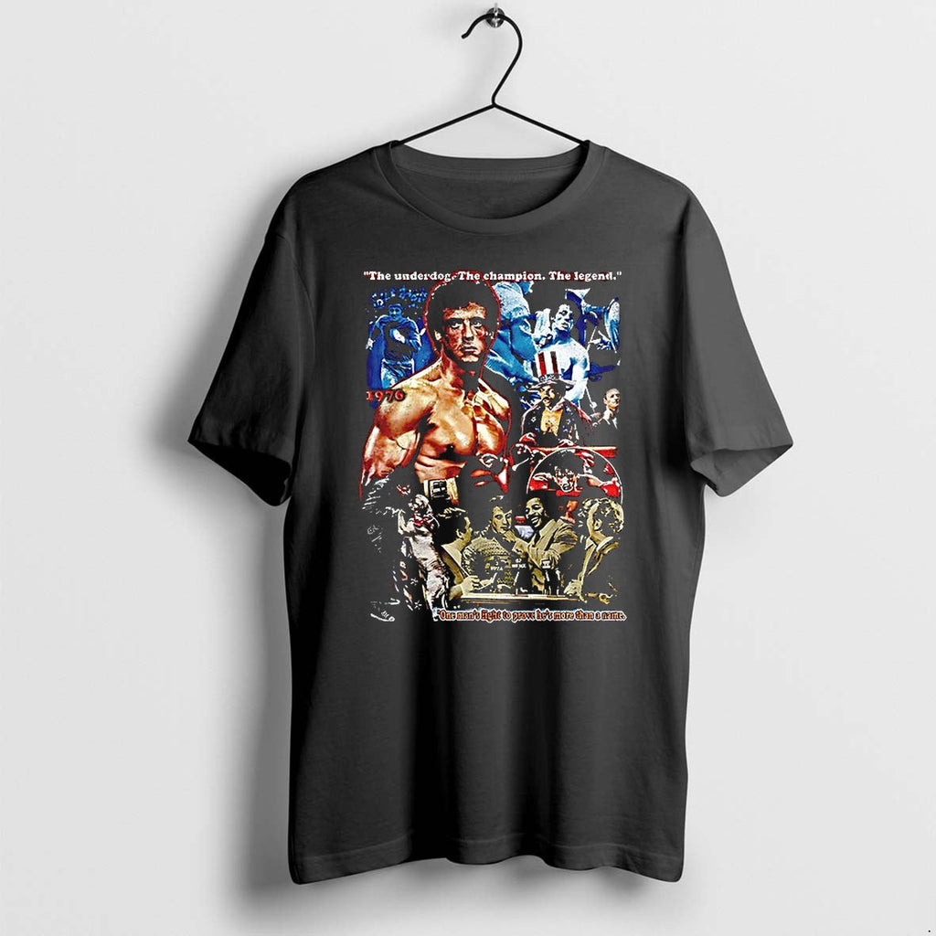 Rocky His Whole Life Was A Million To One Shot Tshirts Sweater Hoodie Jpg Unisex T-shirt, Sweatshirt, Hoodie, Long Sleeve Tee - T-Shirt, Sweatshirt, Hoodie