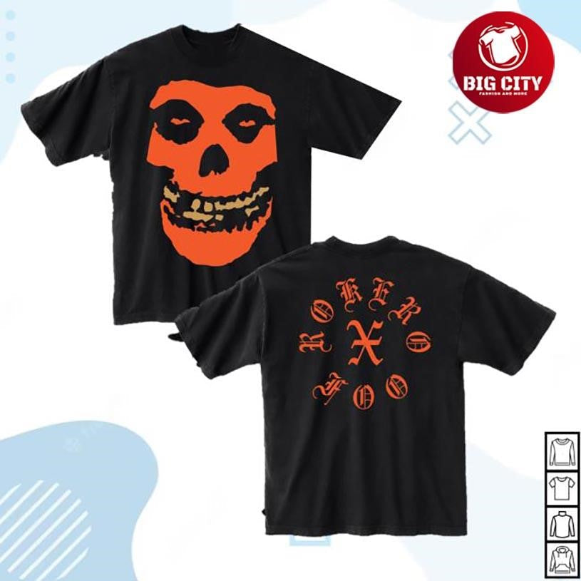 Rokero X Foo Crimson Ghost Grill Two Sided Shirt Unisex T-shirt, Sweatshirt, Hoodie, Long Sleeve Tee - T-Shirt, Sweatshirt, Hoodie