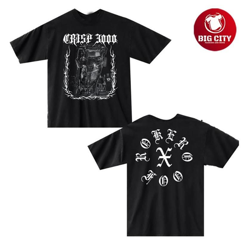 Rokero X Foo Crisp 3000 Two Sided Shirt Unisex T-shirt, Sweatshirt, Hoodie, Long Sleeve Tee - T-Shirt, Sweatshirt, Hoodie