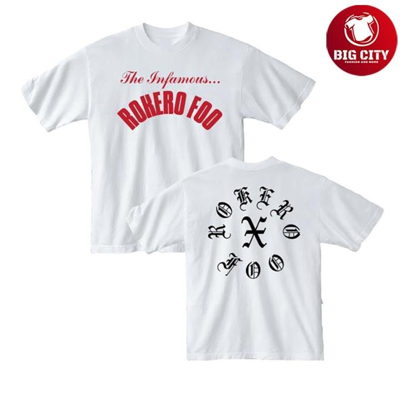 Rokero X Foo The Infamous Rokero Foo Two Sided Shirt Unisex T-shirt, Sweatshirt, Hoodie, Long Sleeve Tee - T-Shirt, Sweatshirt, Hoodie
