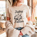 Rolling Fatties Cat Shirt Cat Paws Funny Cat Shirt Cat Lovers Unhinged Weed Lover Funny Cat T-Shirts, Hoodie, Sweatshirt - T-Shirt, Sweatshirt, Hoodie