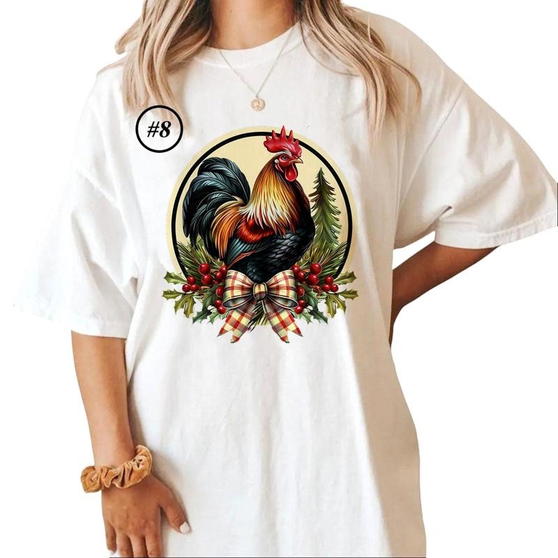 Rooster Watercolor Farm Animals Cute All #Yu 1 T-Shirts, Hoodie, Sweatshirt - T-Shirt, Sweatshirt, Hoodie