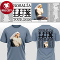 Rosala LUX Tour 2026 Celebration Two Sided Shirt Unisex T-shirt, Sweatshirt, Hoodie, Long Sleeve Tee - T-Shirt, Sweatshirt, Hoodie