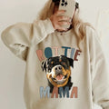 Rottie Mama ~ Relaxed Fit Printed USA Womenswear Casual Comfortable T-Shirts, Hoodie, Sweatshirt - T-Shirt, Sweatshirt, Hoodie