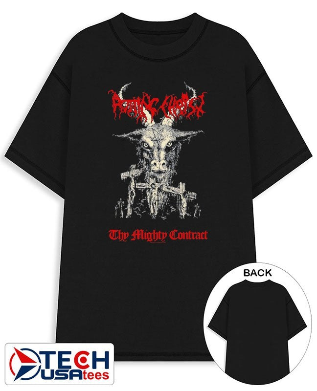 Rotting Christ Thy Mighty Contract shirt Unisex T-shirt, Sweatshirt, Hoodie, Long Sleeve Tee - T-Shirt, Sweatshirt, Hoodie