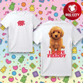 Roxy Dekker Merch I Love Freddy 2025 Two Sided Shirt Unisex T-shirt, Sweatshirt, Hoodie, Long Sleeve Tee - T-Shirt, Sweatshirt, Hoodie